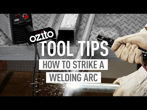 Ozito Tool Tips - How to strike an arc with a stick welder