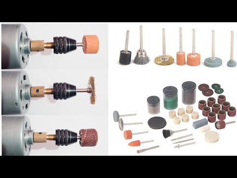 Cutting Grinding Polishing Engraving Drill Bits Rotary Set | Unboxing | Usage