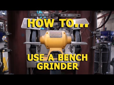 How to use a Bench Grinder