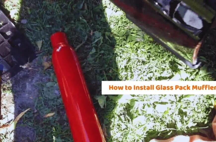 How to Install Glass Pack Mufflers (4 STEPS)