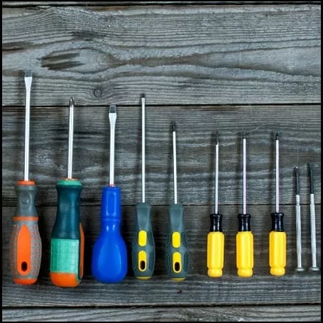 Different types of Woodworking Screwdrivers