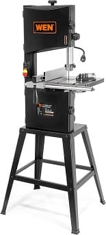 WEN 3962 Two-Speed Band Saw with Stand and Worklight, 10.”